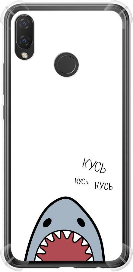 Чехол на Huawei P Smart Plus Акула (4870sp-1555-42517)