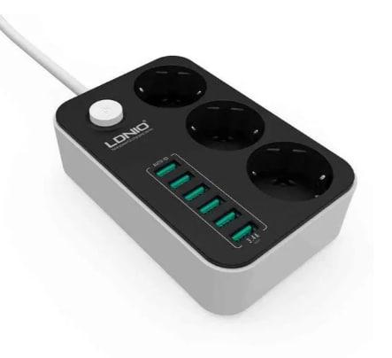 Удлинитель LDNIO SE3631 USB 2 м (SE3631)