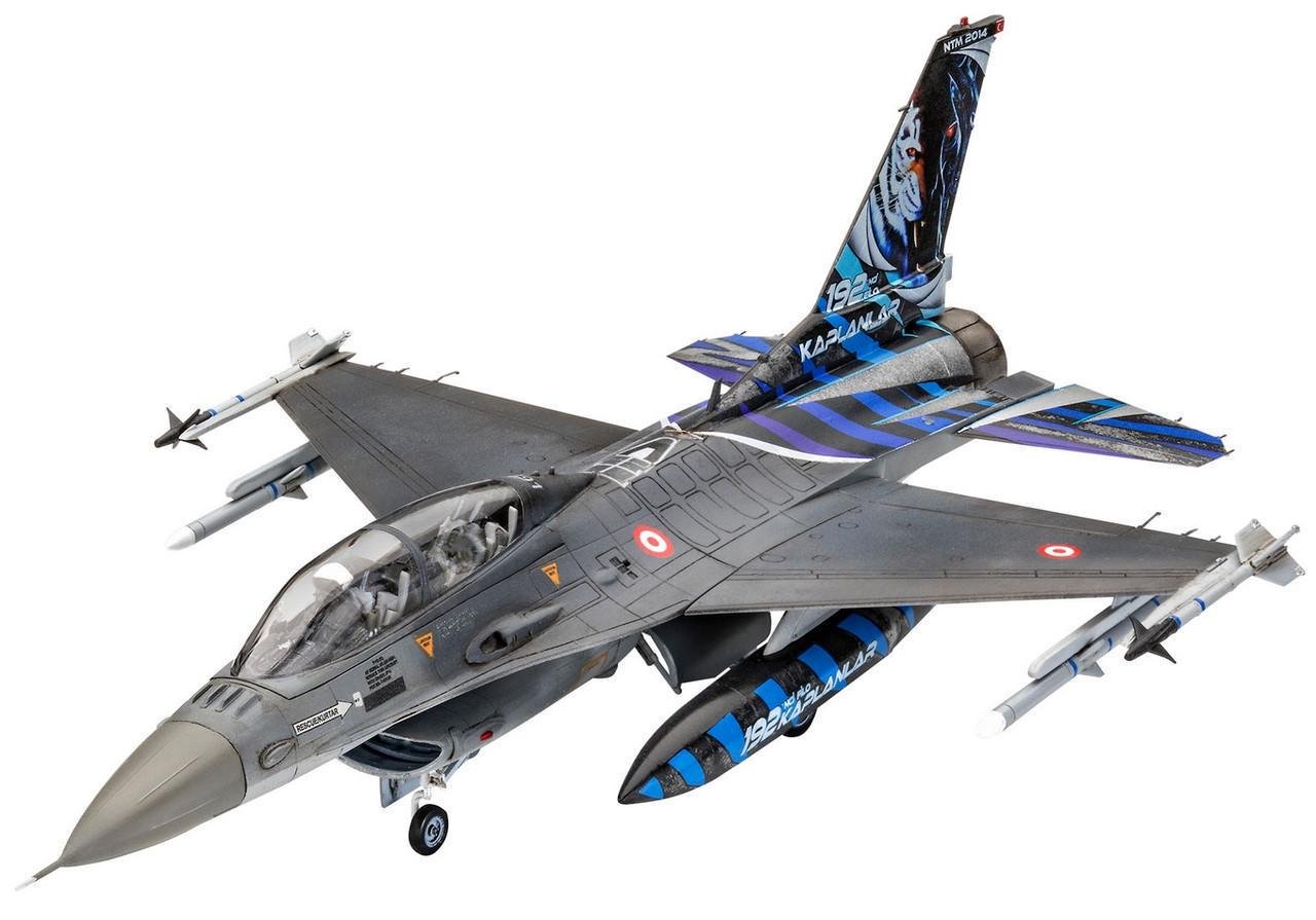 Збірна модель Revell Літак F-16D Tigermeet 2014 рівень 4/1:72 (RVL-03844)