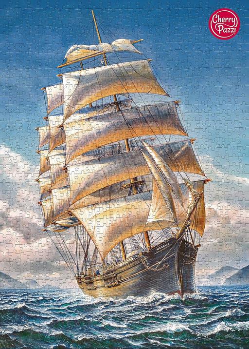 Пазл CherryPazzi Парусник компании Грейс 1000 эл. - фото 6 Пазл CherryPazzi Парусник компании Грейс 1000 эл. - фото 6