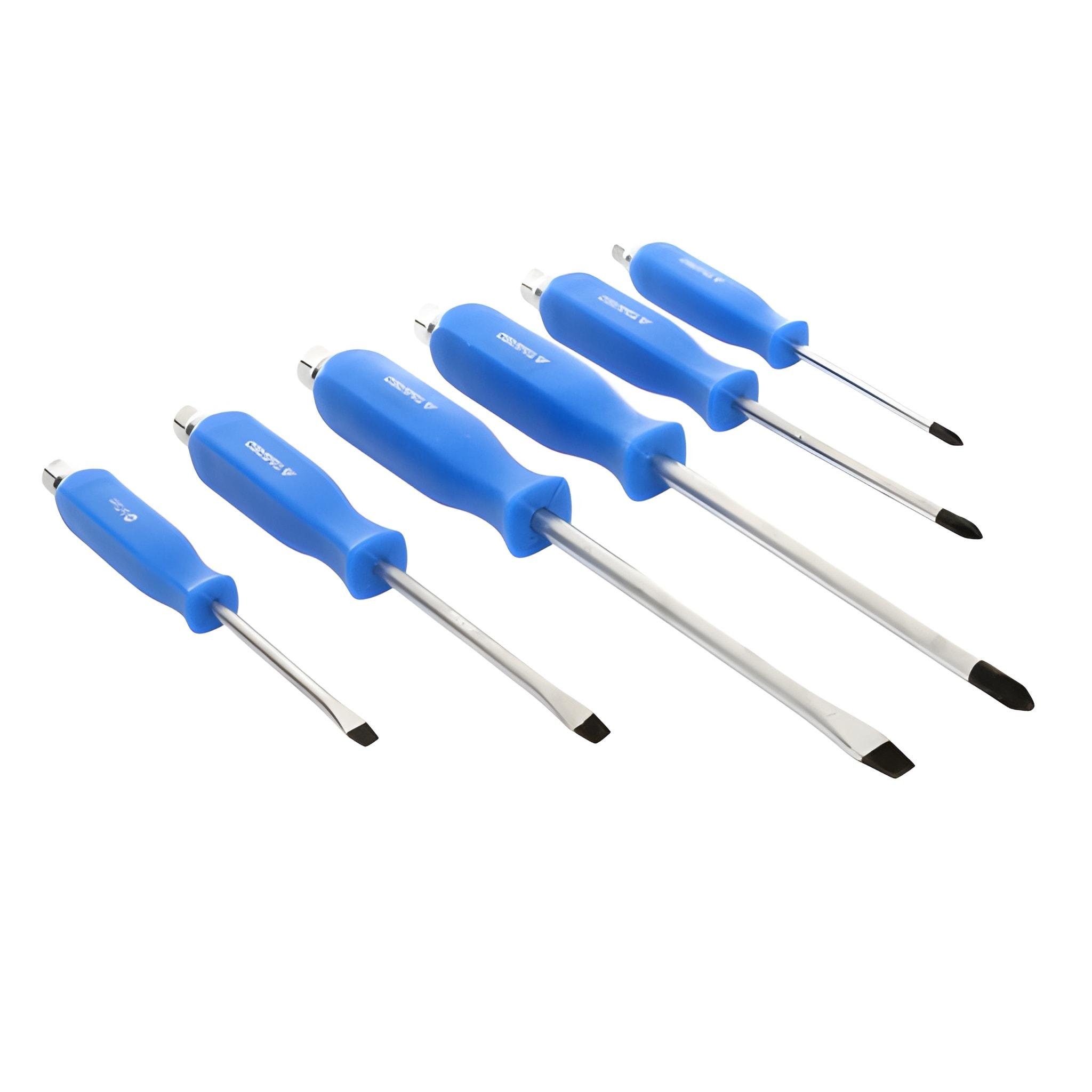 Набір викруток TAGRED з магнітним наконечником 6 шт. (TA4040) - фото 2