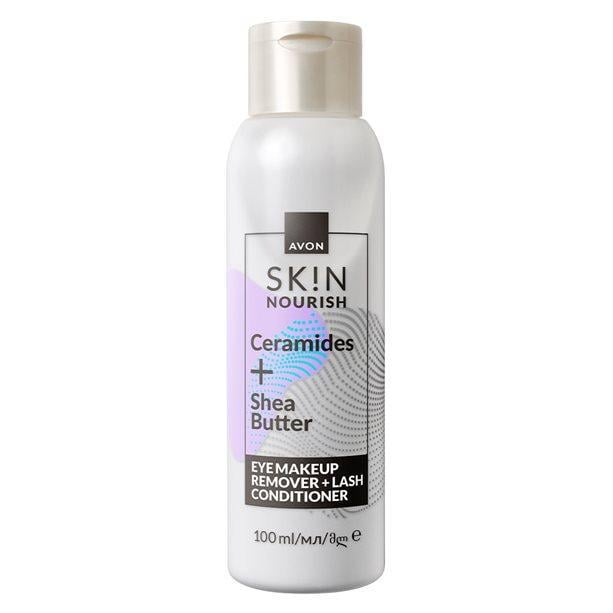 Средство для снятия макияжа Avon Skin Nourish с церамидами и маслом ши 100 мл (2780571040)