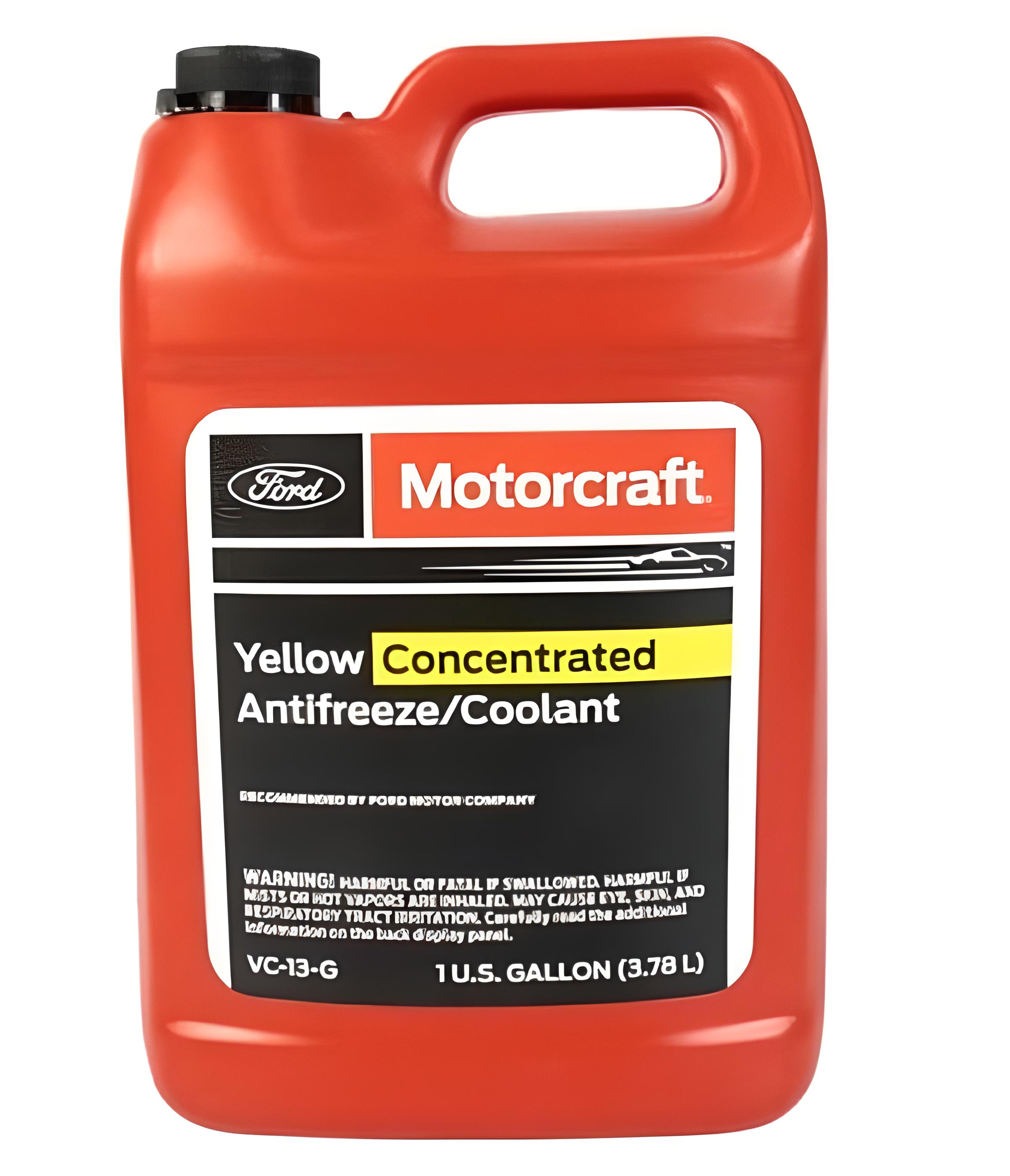 Антифриз концентрат Ford Motorcraft Concentrated Antifreeze/Coolant -80 3,785 л Жовтий (VC-13-G)