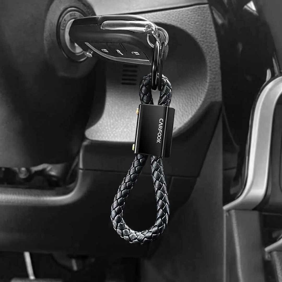 Брелок Che Dafu Cool Braided Keychain F-06 Black - фото 6