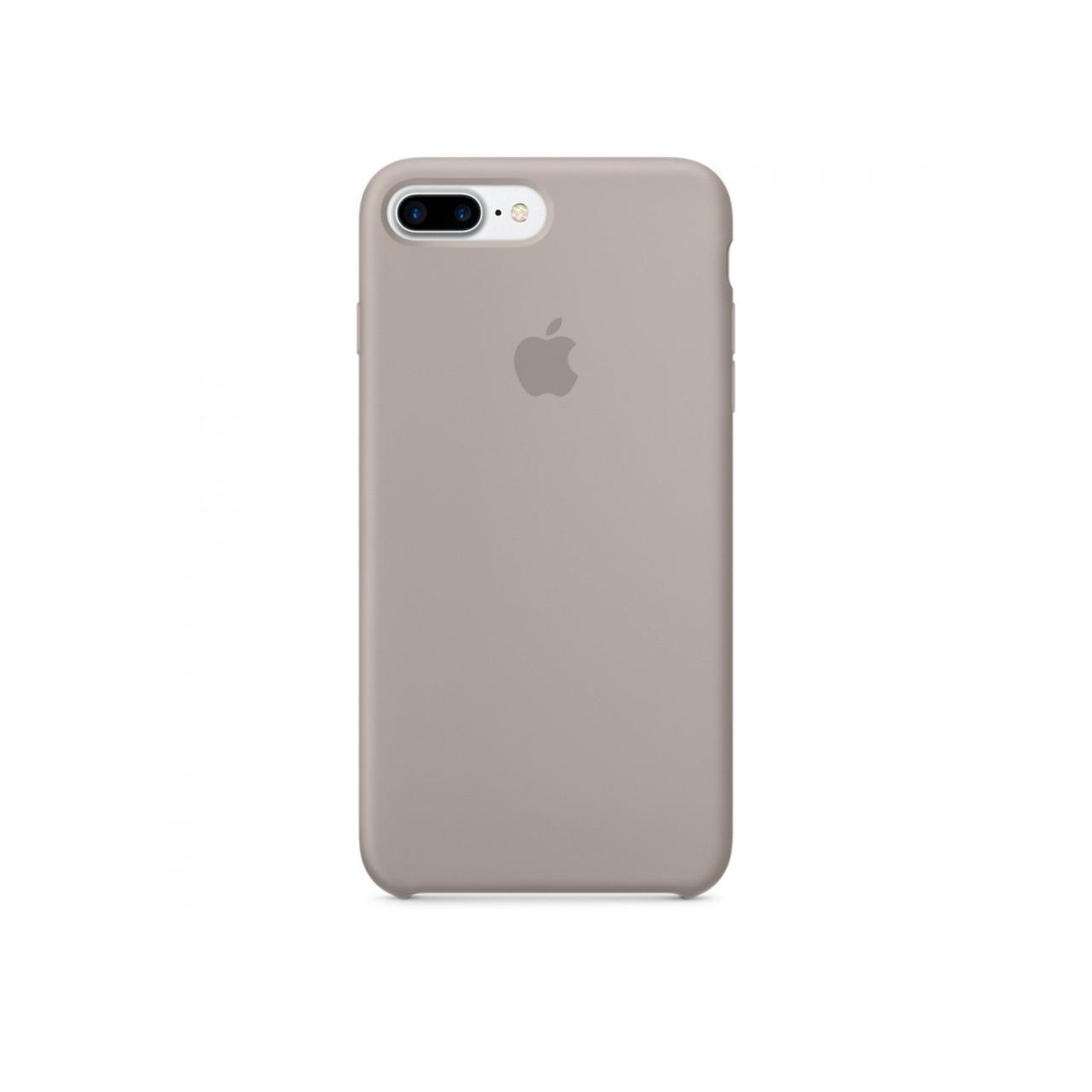 Чохол-накладка Apple Silicone Case for iPhone 7/8 Plus, Pebble (HC)