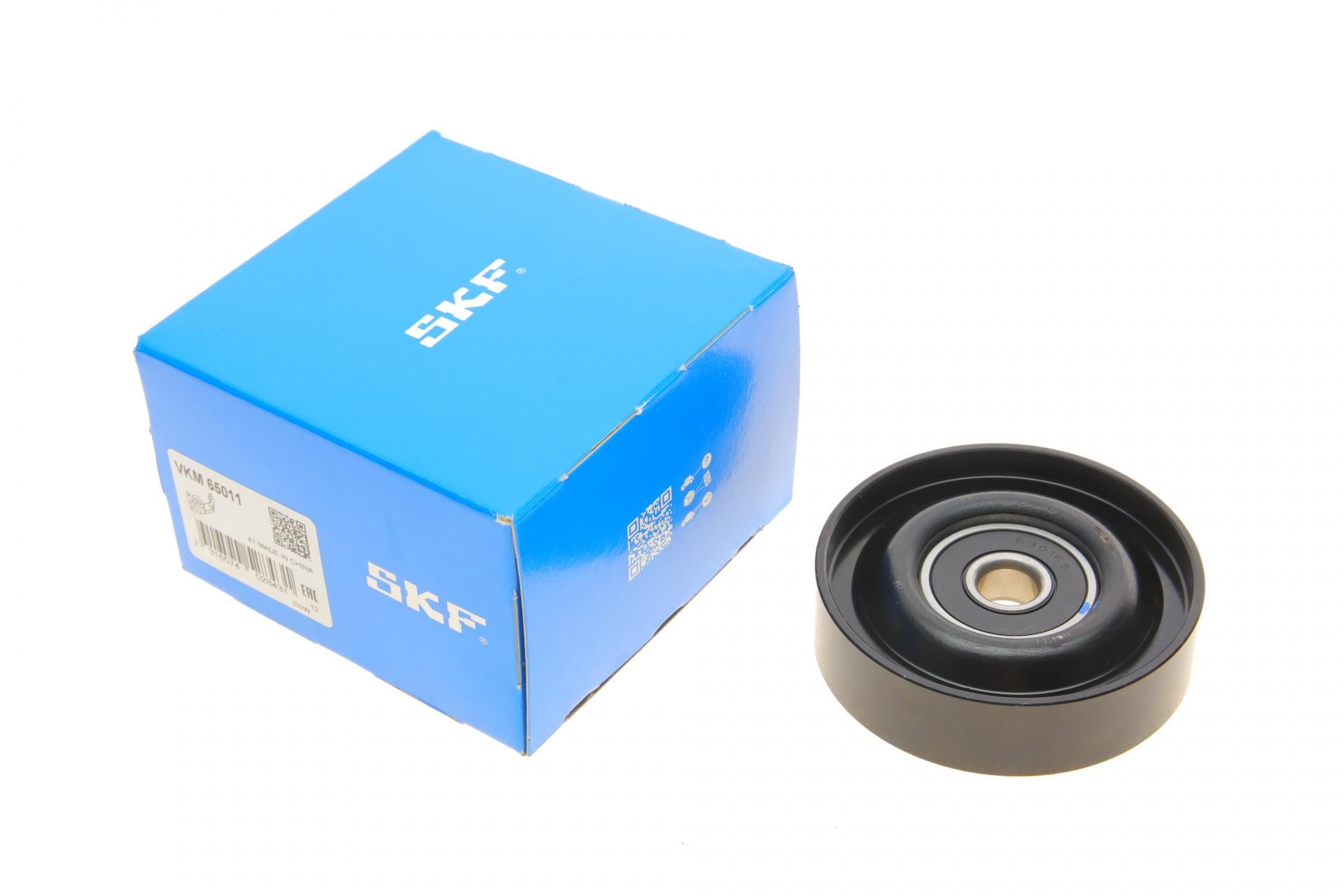 Ролик генератора SKF VKM 65011 Hyundai Accent/Elantra/Tucson/Kia Ceed/Sportage 1.3-2.0 94 натяжний 78x20 мм