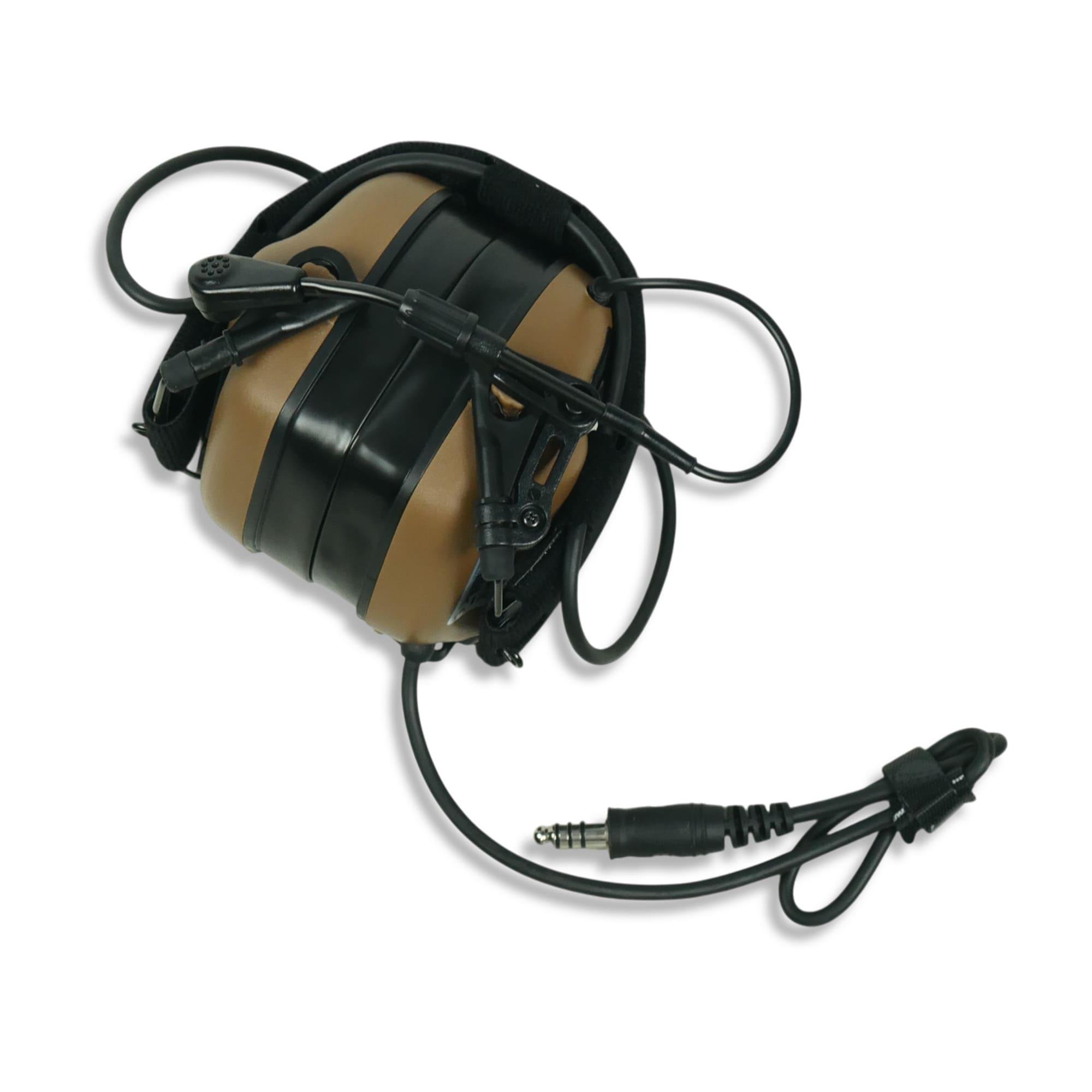 Наушники Earmor M32 PLUS со съемным микрофоном 82 дБ Койот (27668232) - фото 3 Наушники Earmor M32 PLUS со съемным микрофоном 82 дБ Койот (27668232) - фото 3