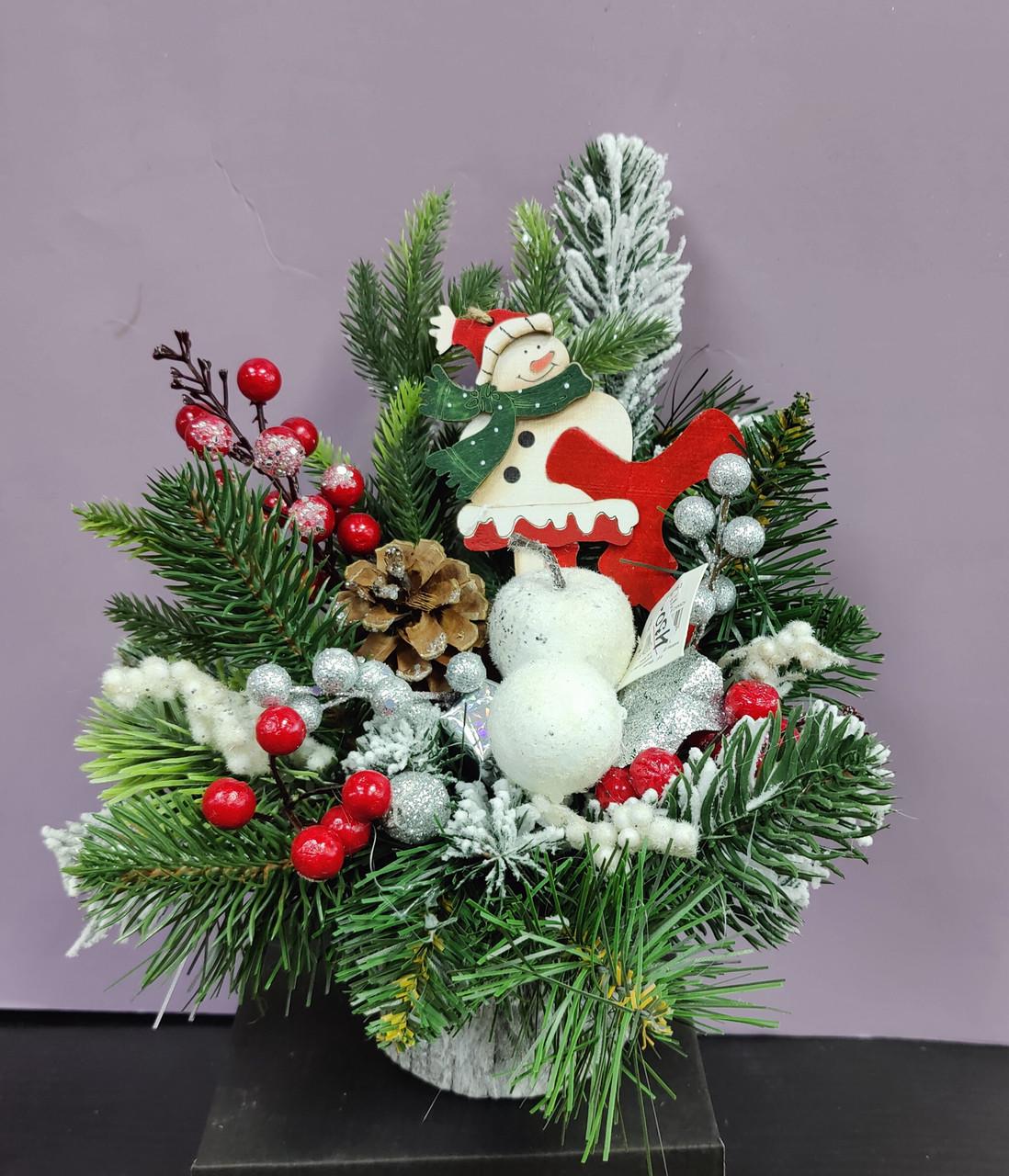 Композиция новогодняя 30x20 см (3010.022) Композиция новогодняя 30x20 см (3010.022)