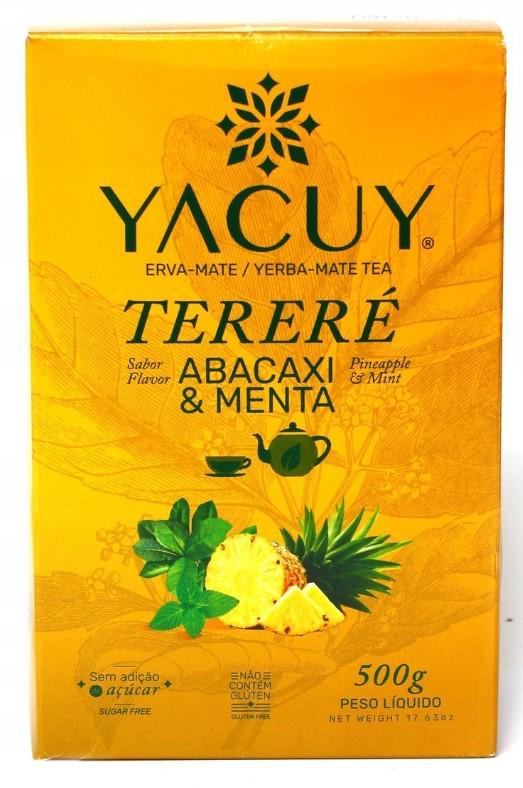 Чай мате Yerba Mate YACUY Pineapple&Mint 500 г