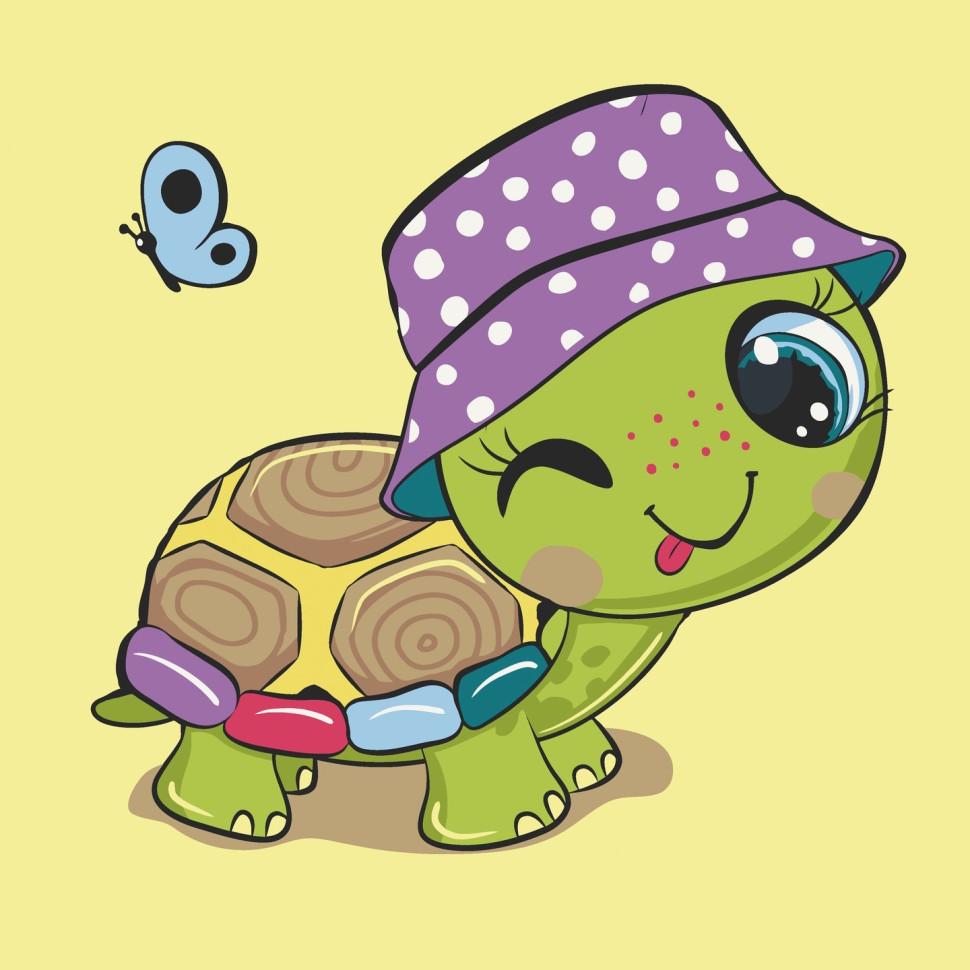 Картина по номерам ART CRAFT Черепашка 30x30 см (15090-AC)