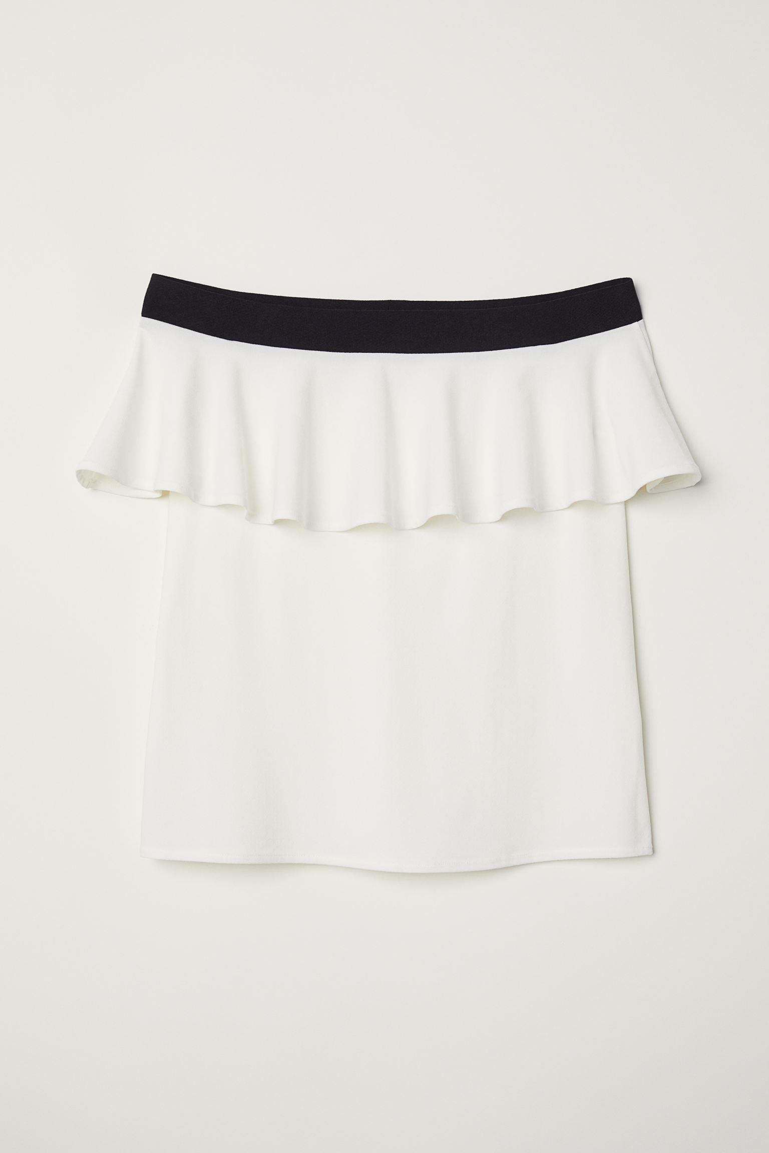 Блуза H&M XS Белый (6737468)