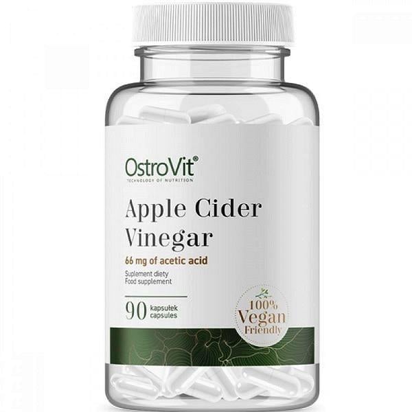 Оцет яблучний оцет OstroVit Apple Cider Vinegar VEGE 90 капс. (000020772)