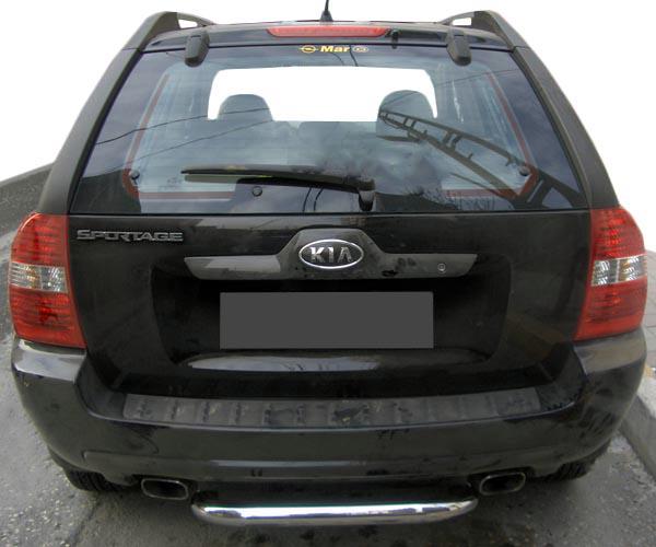 Задняя дуга AK005 CAN для Kia Sportage 2004-2010 гг. нержавеющая сталь Хром Задняя дуга AK005 CAN для Kia Sportage 2004-2010 гг. нержавеющая сталь Хром
