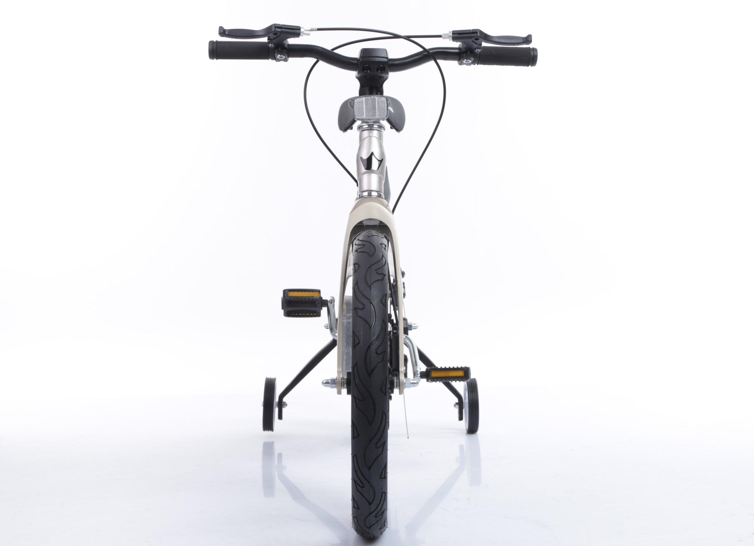 Магнієвий дитячий велосипед LUMAR 18" Срібний (1803) - фото 7 Магнієвий дитячий велосипед LUMAR 18" Срібний (1803) - фото 7