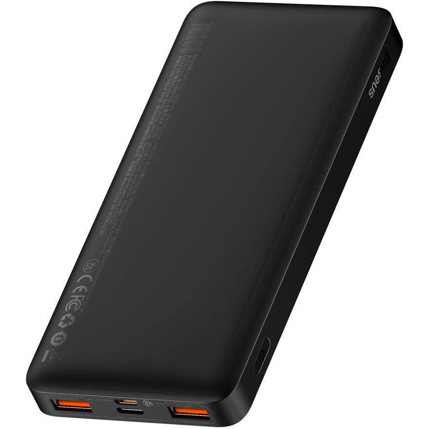 Портативна батарея Baseus Bipow Digital Display 20W 10000 mAh Black (PPDML-L01) - фото 3