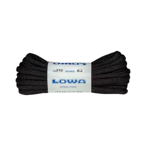 Шнурки Lowa Trekking 180 см Black (1012-830581-9999)