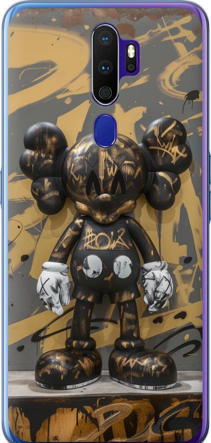 Чехол на Oppo A5 2020 Bronze kaws (6097t-1888-42517)