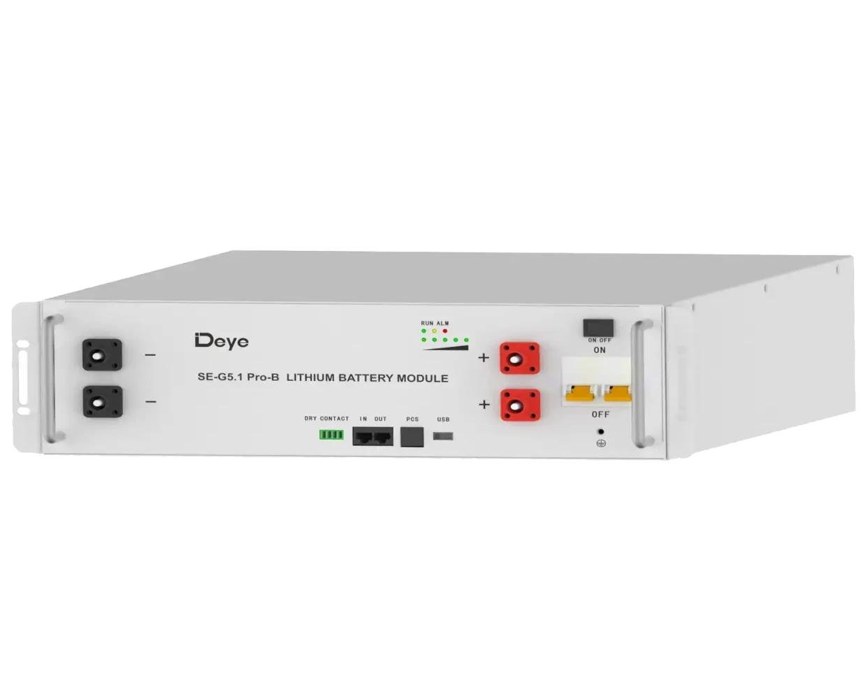 Акумулятор для ДБЖ Deye SE-G5,1 Pro-B 51,2V 100 Аг 100А (23872255)