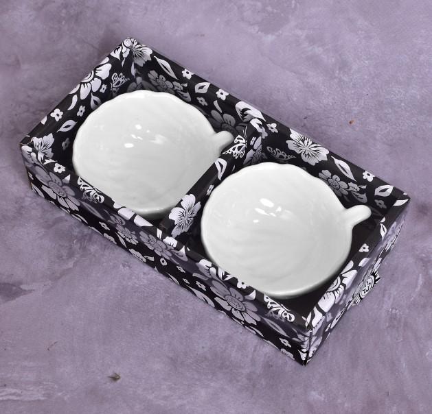 Соусники фарфоровые 21x10,5x5,5 см 2 шт. (AN012964)