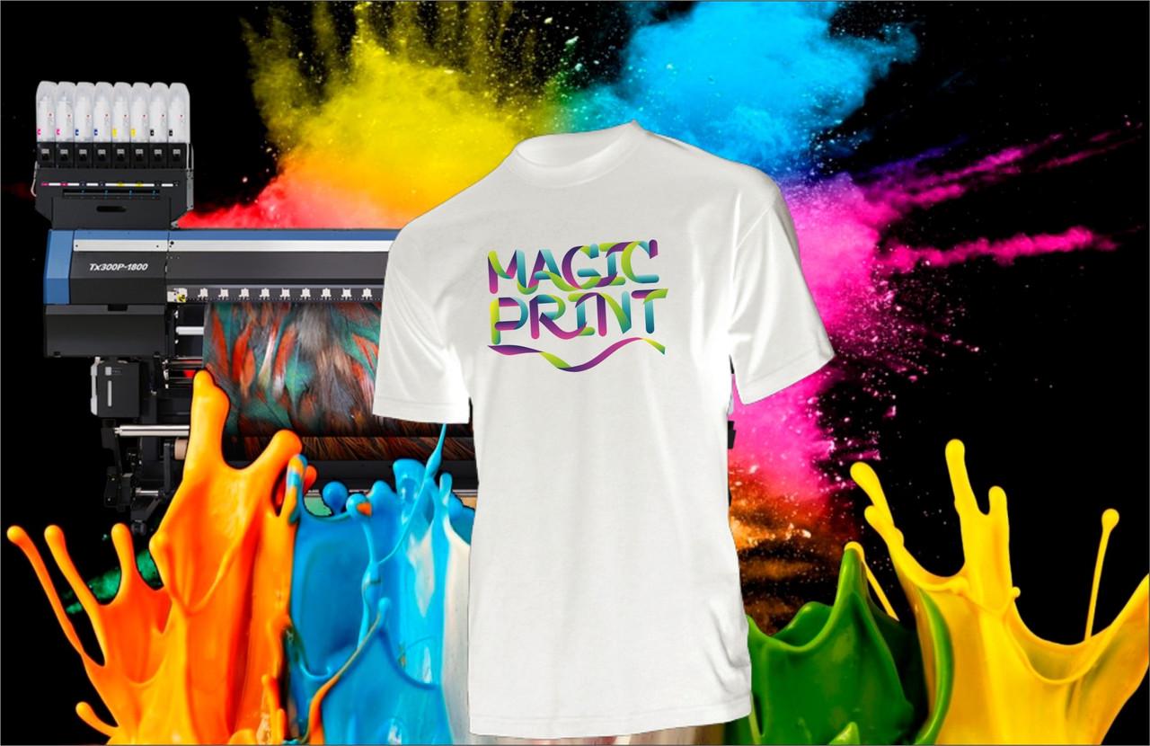 Футболка мужская с печатным принтом Magic Print MAN XL Белый - фото 2