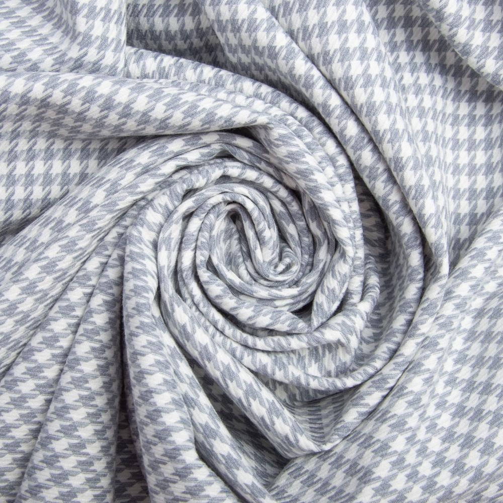 Ткань костюмная стрейч Марсель Серый (23758)