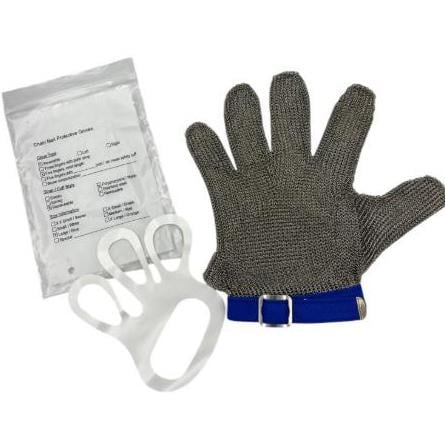 Кольчужная перчатка из нержавеющей стали для защиты рук M - фото 5 Кольчужная перчатка из нержавеющей стали для защиты рук M - фото 5