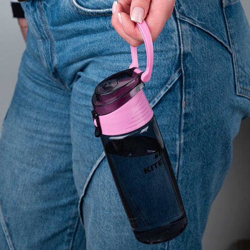 Пляшка для води KITE 550 мл Сірий (K25-401-1) - фото 4 Пляшка для води KITE 550 мл Сірий (K25-401-1) - фото 4