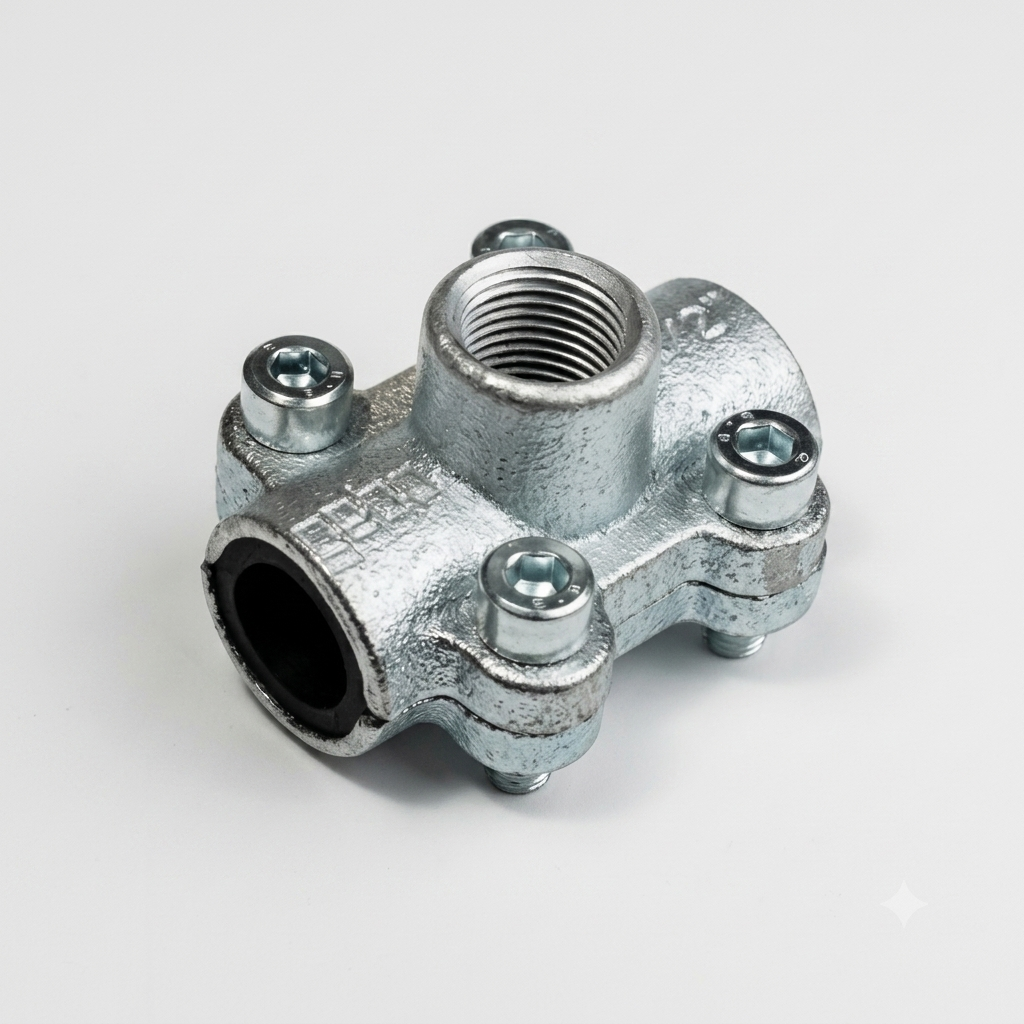 Хомут врезка Gebo ANB 1/2-1/2" (682)