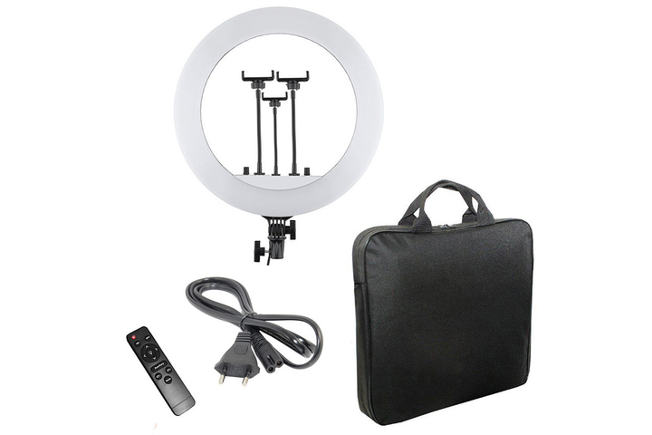 Лампа кільцева 36 см (RL-14) - фото 2 Лампа кільцева 36 см (RL-14) - фото 2