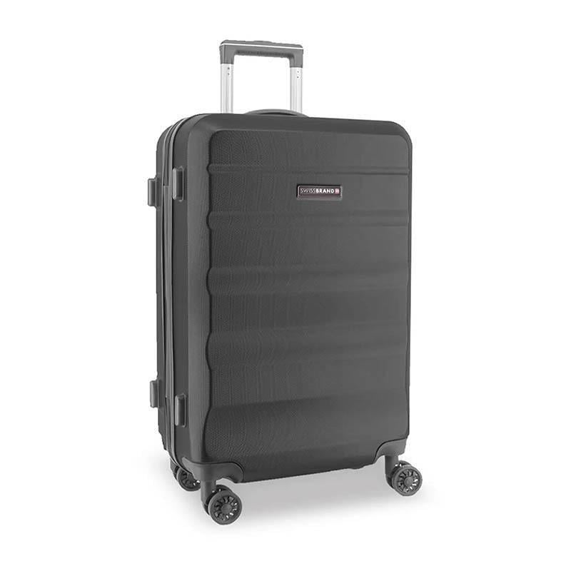 Чемодан на 4-х колесах Swissbrand Anvers S 39 л Silver (DAS301850)