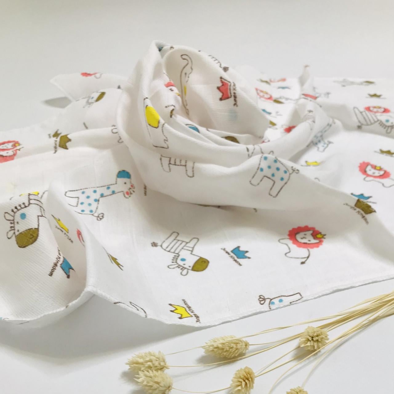 Пеленка Penetka львята муслин двухслойный 90x75 см Розовый (743.90.75.126)