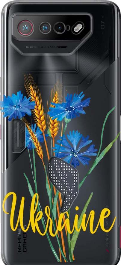 Чехол на Asus Rog Phone 7 Ukraine v2 (5445u-3405-42517)