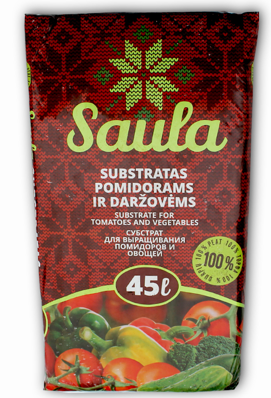 Торф'яний субстрат Remix 4 для овочів SAULA 5.5-6.5 pH 45 л (2594881450) - фото 2