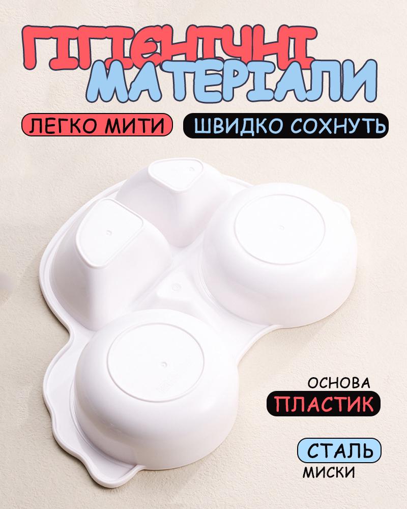 Тарелка детская секционная 7в1 для прикорма кормления ребенка (TARMAS-1321) - фото 5 Тарелка детская секционная 7в1 для прикорма кормления ребенка (TARMAS-1321) - фото 5