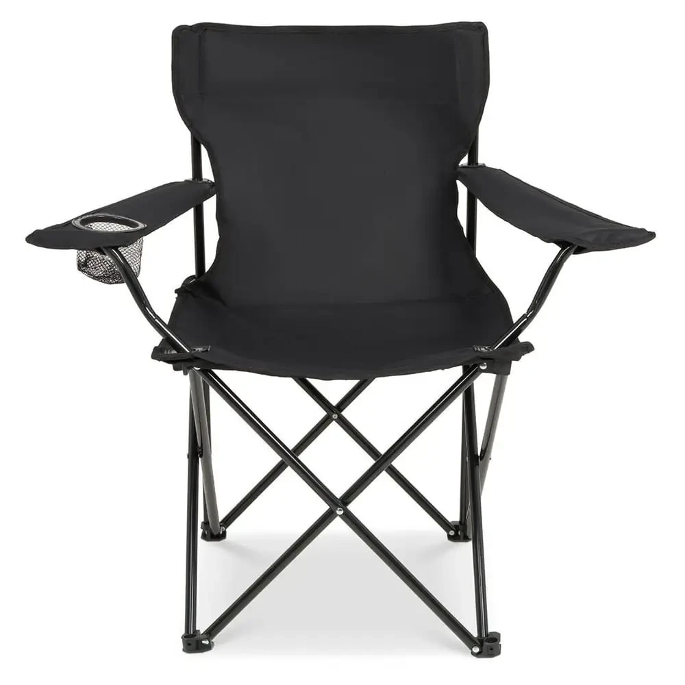 Туристический стул раскладной GardenLine LEZ5880 50x50x80 см Черный (1332)