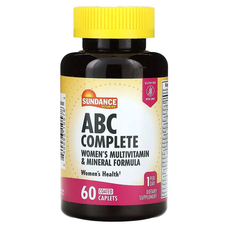 Мультивитаминно-минеральный комплекс Sundance Vitamins ABC Complete 60 таб.