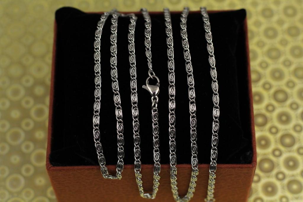 Цепь Xuping Jewelry Улитка 45 см 3 мм Серебристый