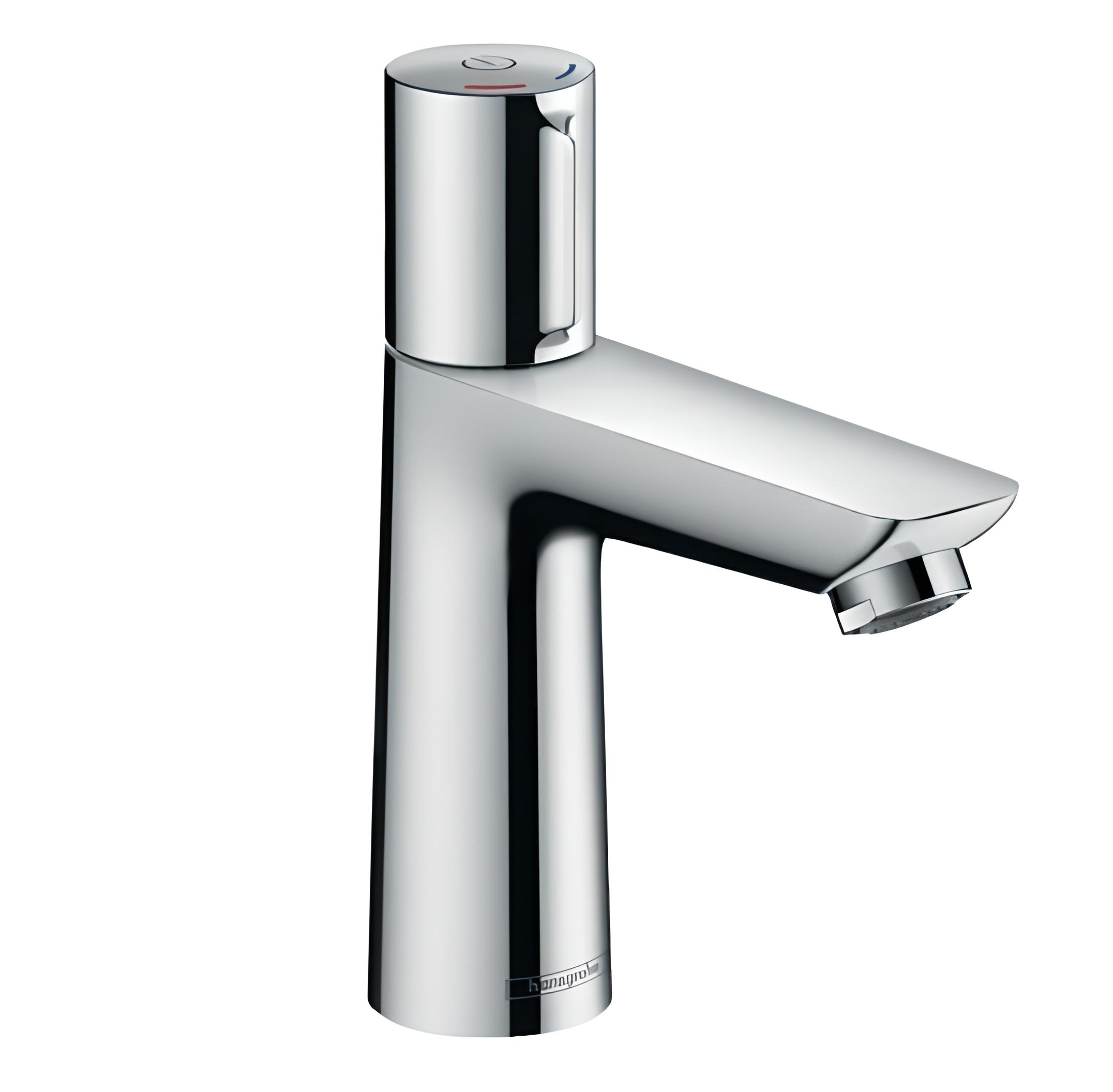 Cмеситель для раковины нажимной Hansgrohe Talis Select E 71750000 латунь Хром (mega120336)
