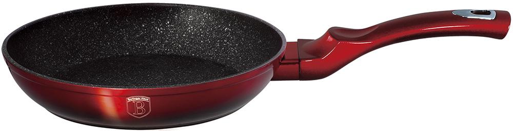 Сковорода Berlinger Haus Black Burgundy Ø 28 см мраморное покрытие (BH-1622N)