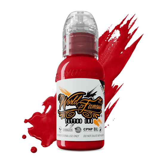 Тату фарба World Famous Master Mike Asian Demon Red 30 мл