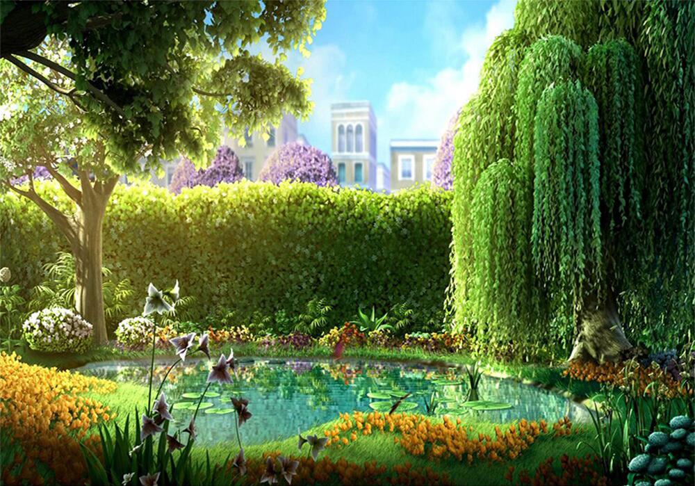 Алмазна мозаїка Emerald Craft Домашній ставок 30x40 см (23797)