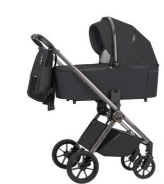 Коляска универсальная CARRELLO Ultra CRL-6525 2024 2в1 Night Black (BNX51173)