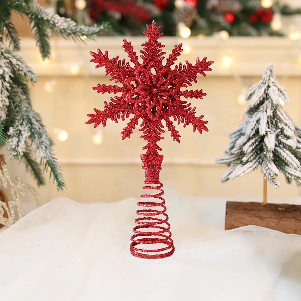 Верхівка для ялинки Зірка з блискітками 210x113 мм Червоний (181816) - фото 4 Верхівка для ялинки Зірка з блискітками 210x113 мм Червоний (181816) - фото 4