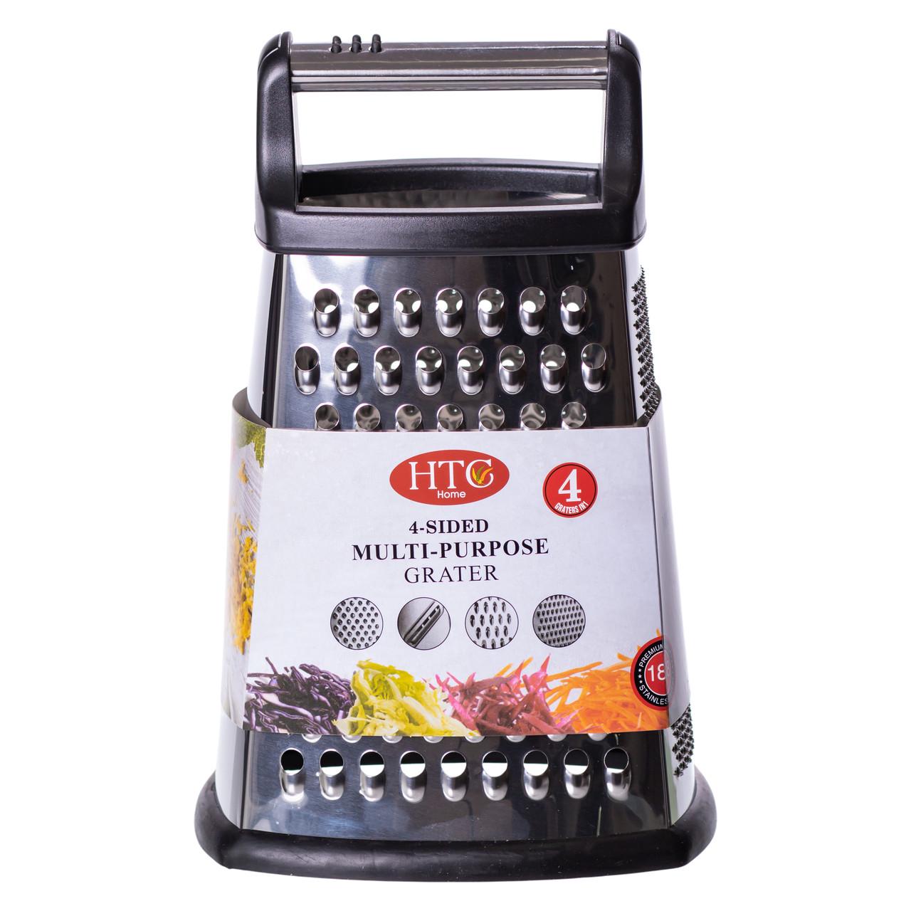 Терка ручная для овощей/фруктов четырехсторонняя 16x13x25 см (HP-8-6) - фото 9 Терка ручная для овощей/фруктов четырехсторонняя 16x13x25 см (HP-8-6) - фото 9