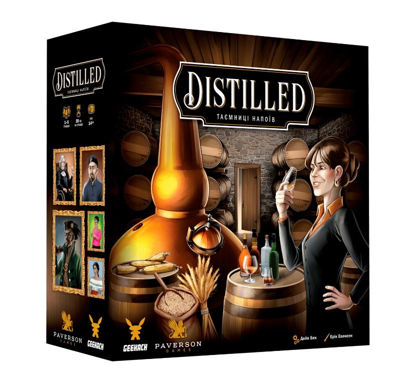 Настольная игра Distilled Kickstarter edition на украинском языке