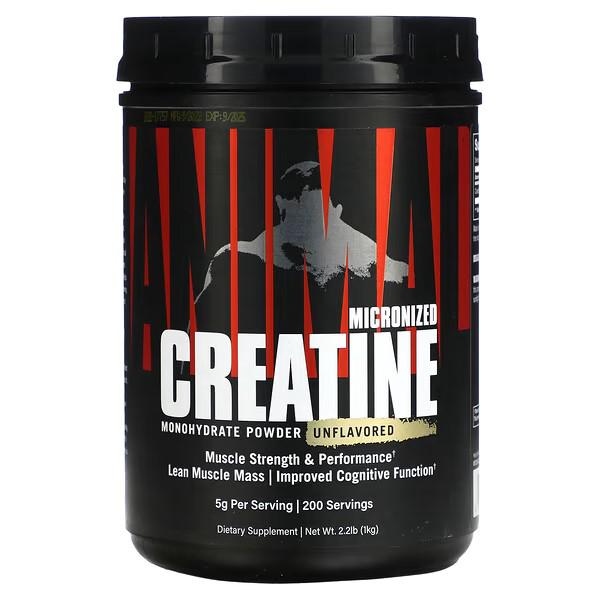 Креатин моногидрат Universal Animal Micronized Creatine Monohydrate Powder 1000 г