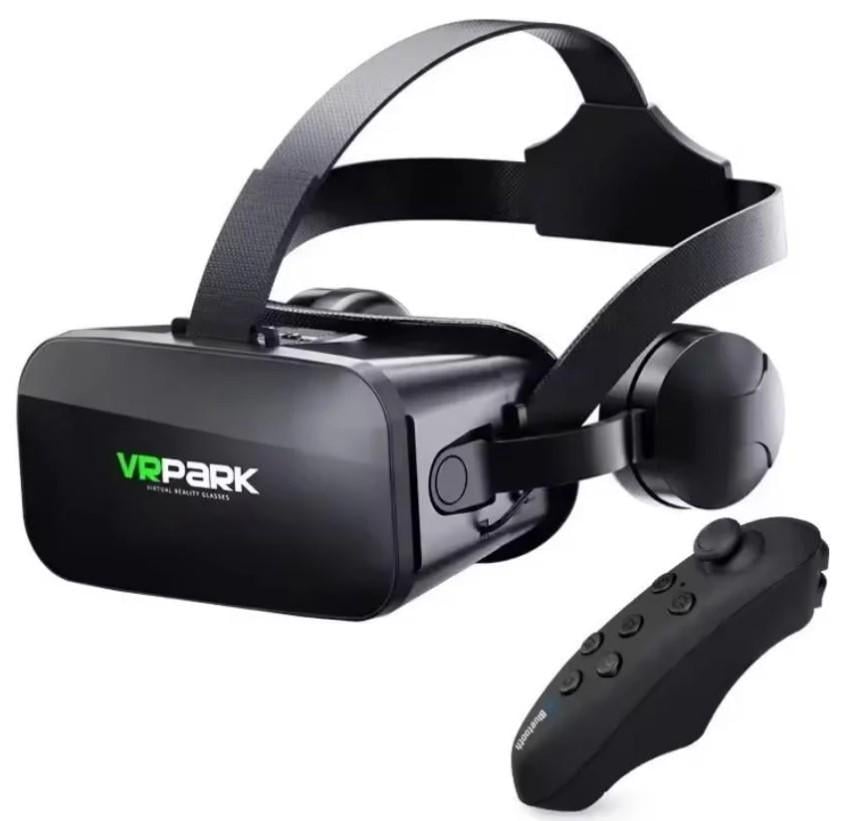 Очки виртуальной реальности VR Park с наушниками и Bluetooth-пультом (2104618928)