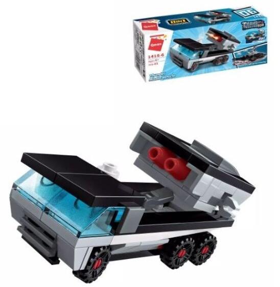 Конструктор Qman военная техника Thunder Missile Vehicle 85 дет.