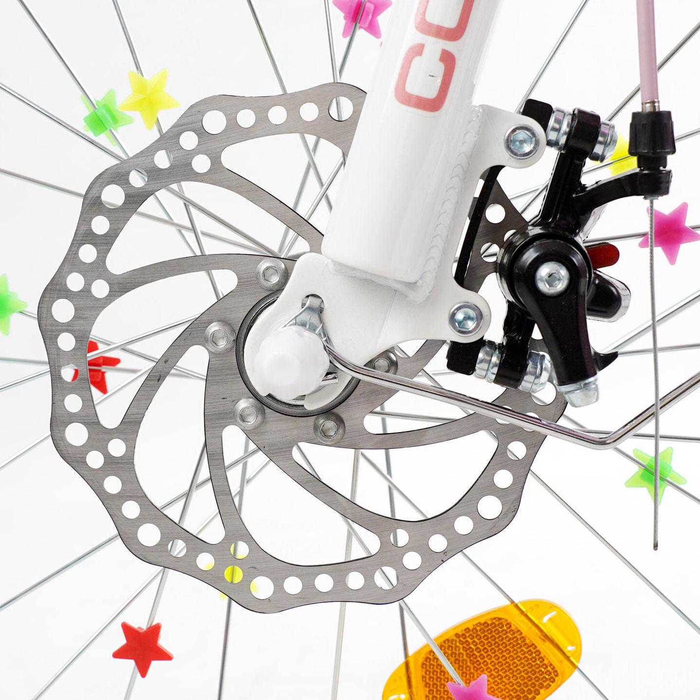 Велосипед двоколісний дитячий Corso Nice 18" з кошиком та багажником Рожевий - фото 4 Велосипед двоколісний дитячий Corso Nice 18" з кошиком та багажником Рожевий - фото 4