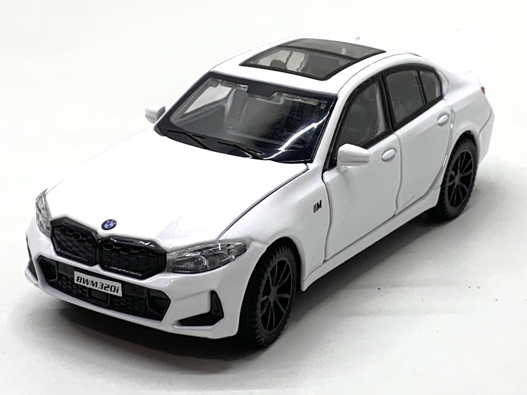 Машина TK Union Group BMW M3 металлопластик 1:32 звук/свет/инерция Белый (ТК-10105)